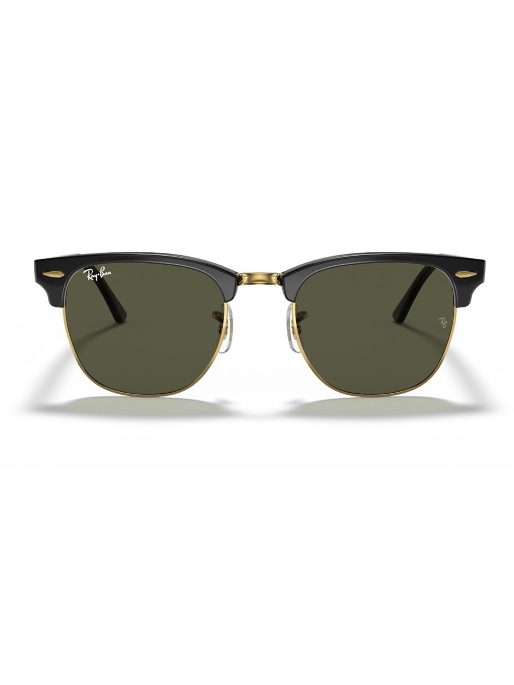 Ray-Ban Black and Gold Clubmaster Sunglasses RB 3016F